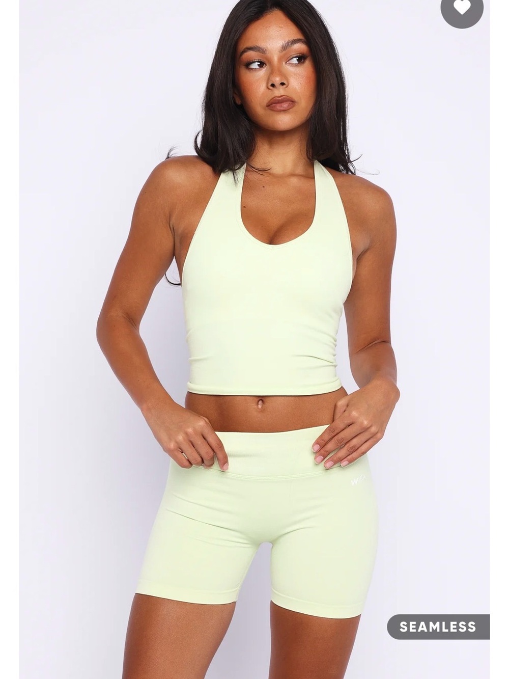 White Fox Boutique Activewear Seamless Set- 2pc